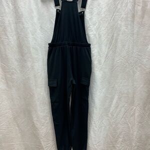 Derek Heart Black Overalls